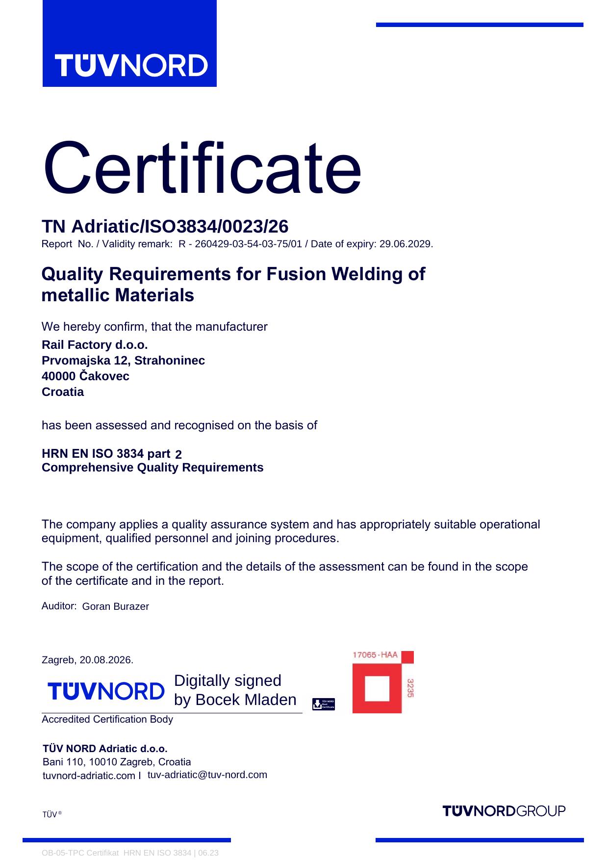 HRN EN ISO 3834-2