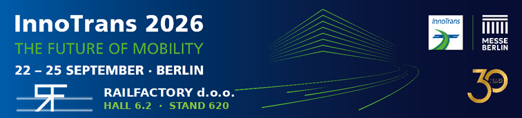 InnoTrans 2026 — Rail Factory, Hall 6.2, Stand 620