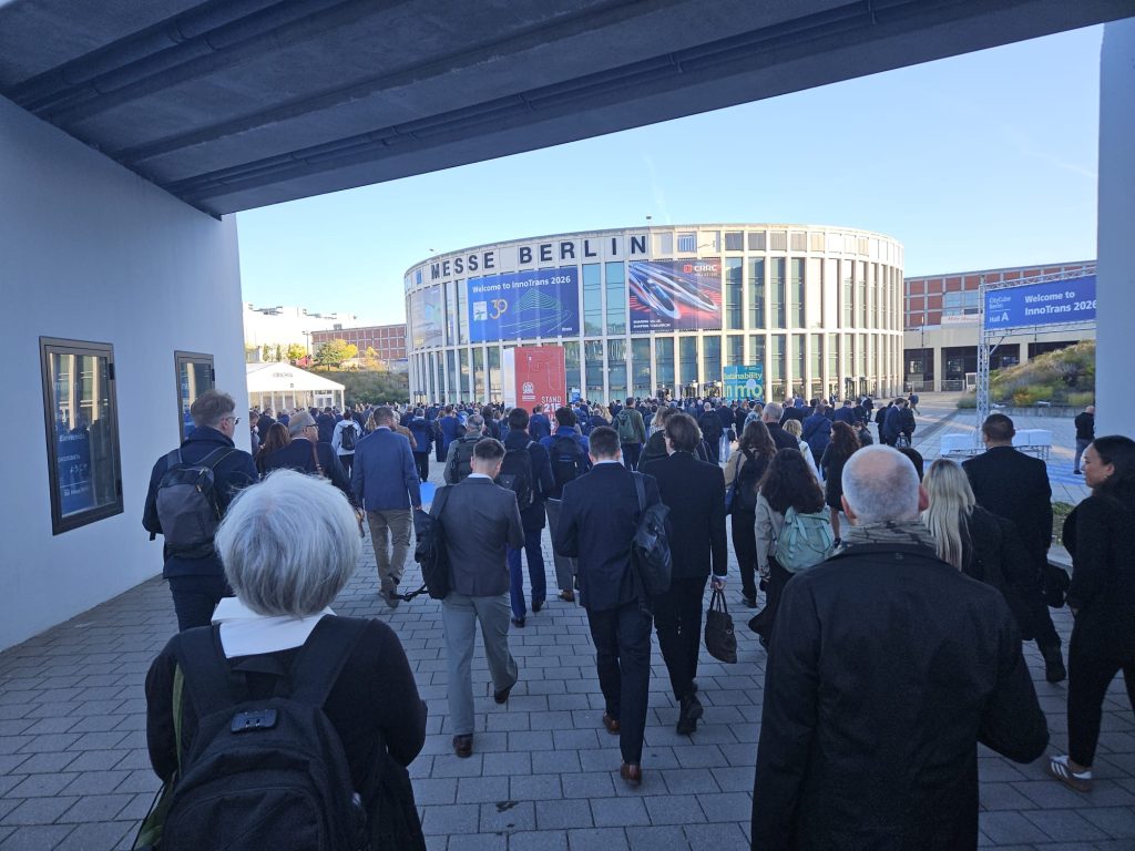 Ulaz u Messe Berlin na sajmu InnoTrans 2026
